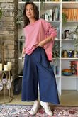 Billie Skirt Culotte Jean Denim